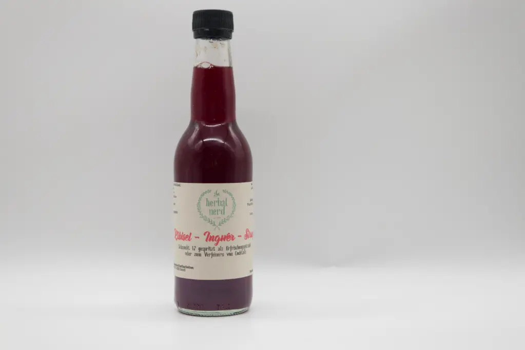 Ribisel-Ingwer Sirup